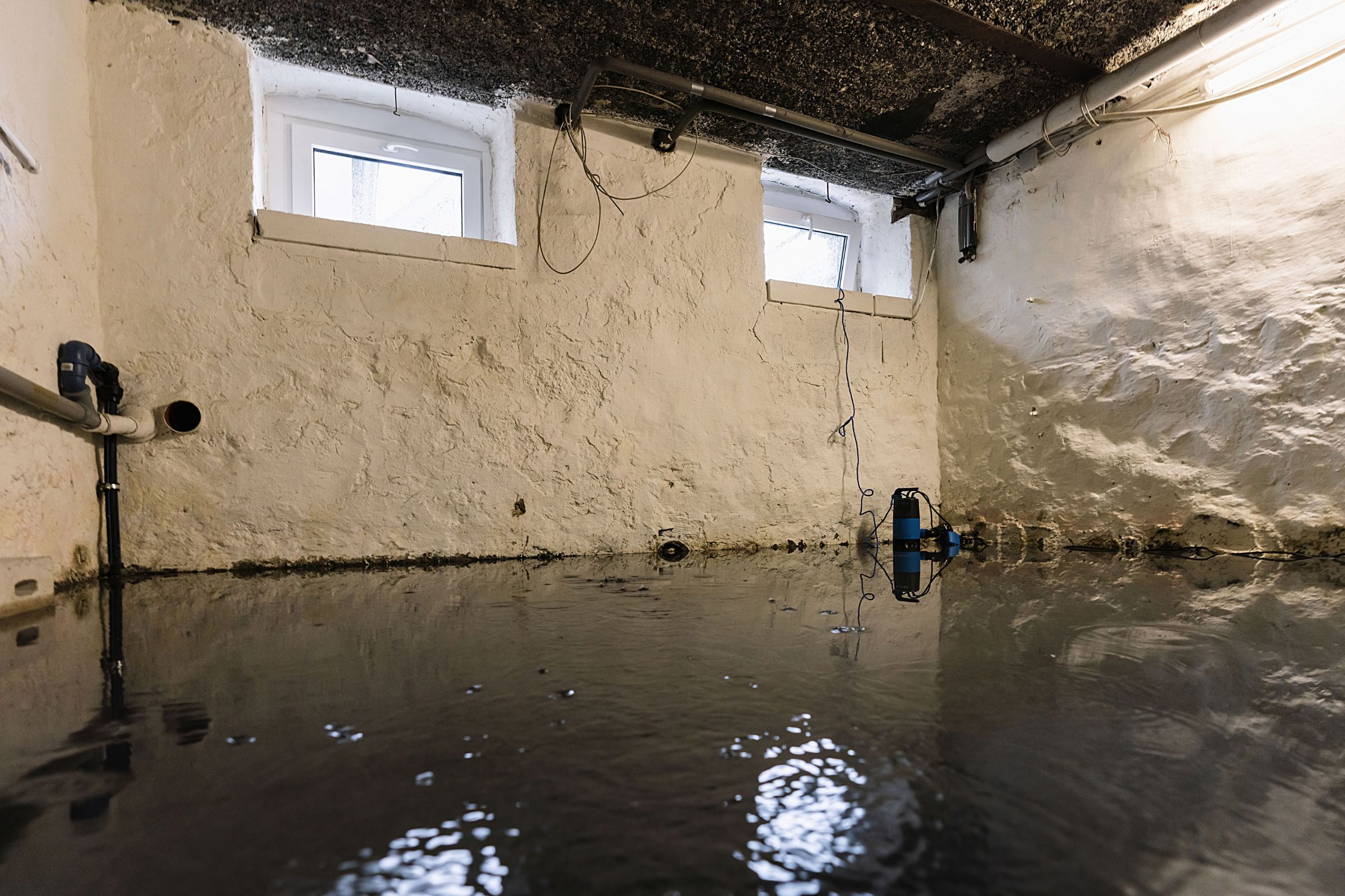 Pipe Burst Water Mitigation
